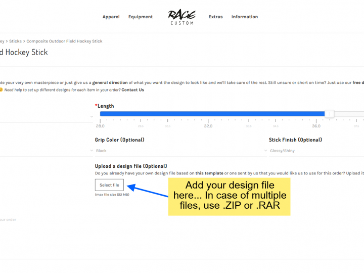 ¿Cómo hacer un pedido personalizado si tiene un archivo de diseño?