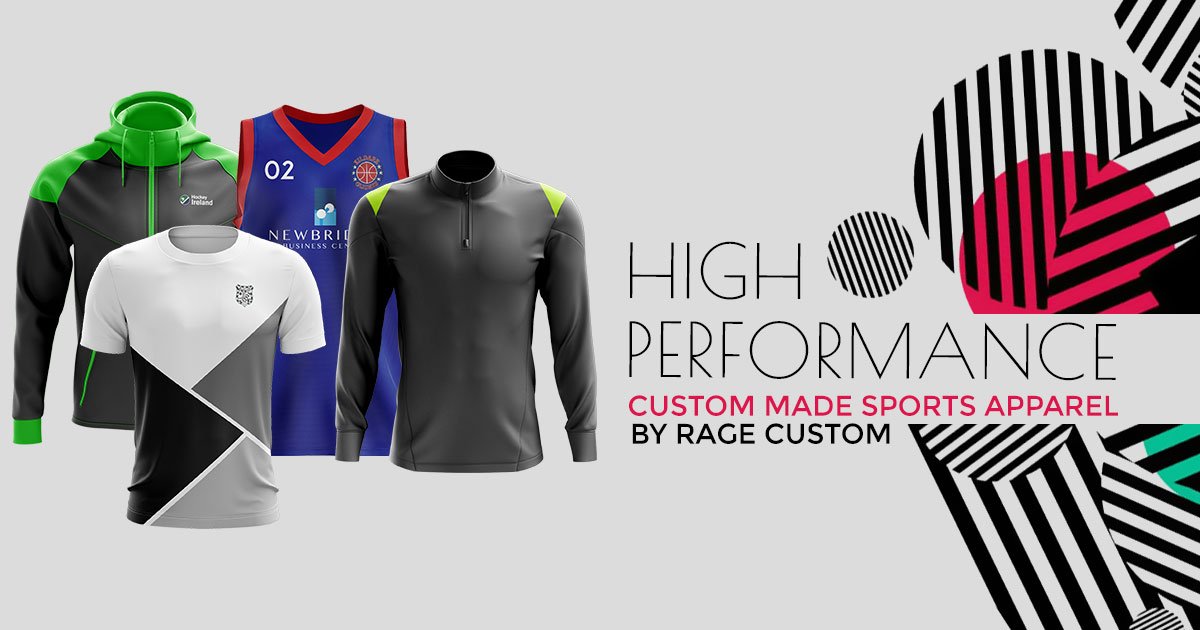 Custom Made Sportswear & Team Kits - RAGE® Custom