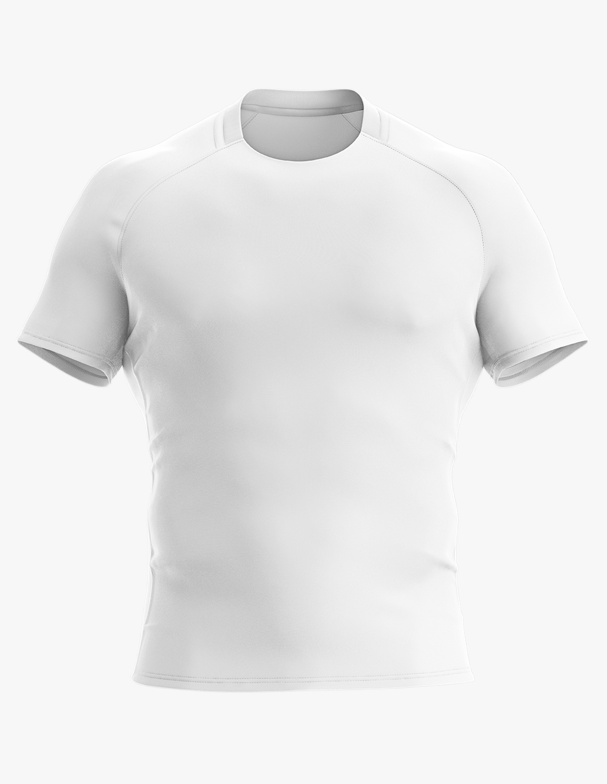 white compression shirt