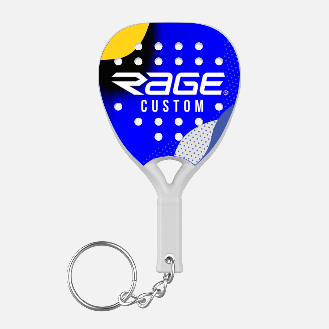 カスタマイズされたパデルラケットキーホルダー - RAGE® Custom