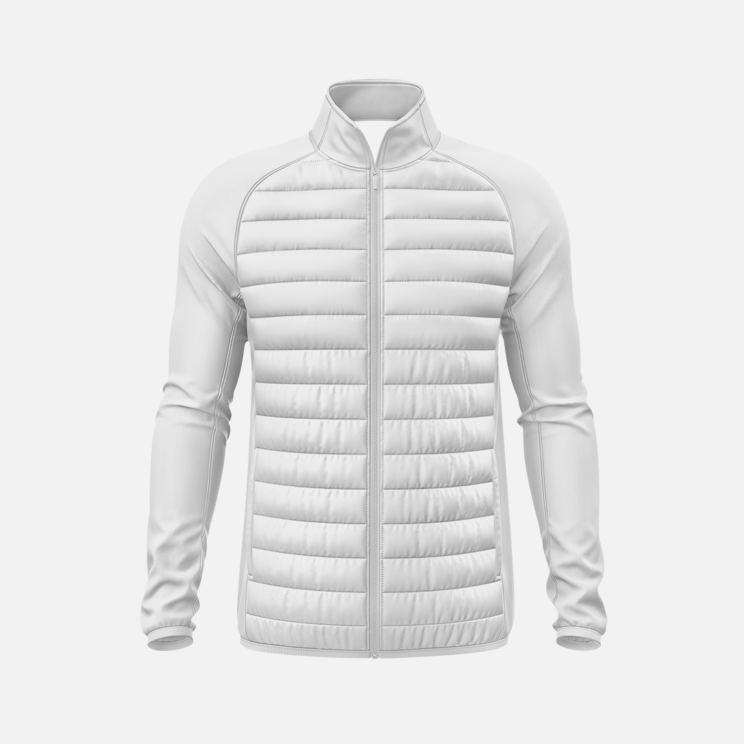Doudoune de sport à col montant pour homme