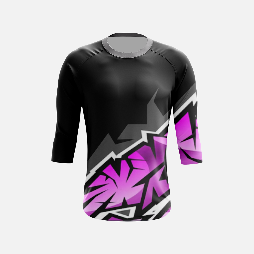 Muscle Fit 3 Quarter Sleeves 3