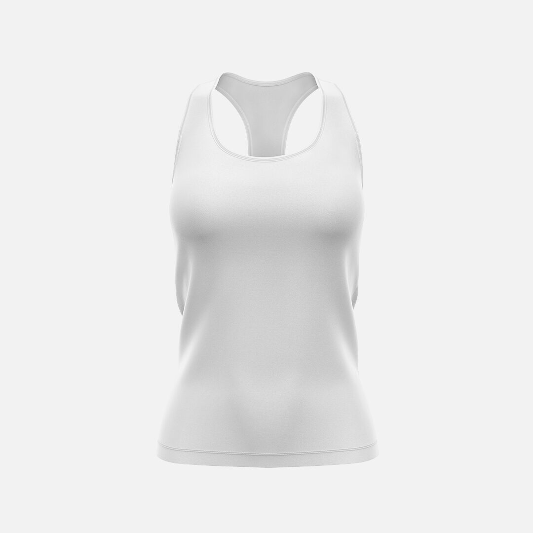 Débardeur de sport à col rond pour femme
